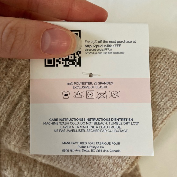 Knee high sweater socks - Picture 4 of 4